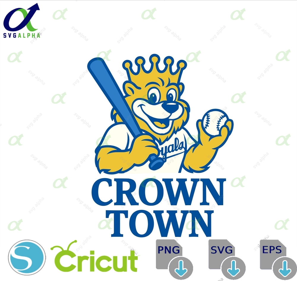 Kc Baseball Inspired Svg Kansas City Baseball Fan Art Digital Download
